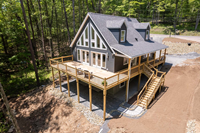 The Muncy is an award-winning, custom-built modular home by Champion Homes and River Valley Builders in Muncy, Pa. Photo by WindowStill Photography.