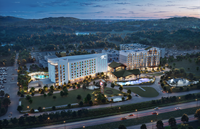 Rendering of the Choctaw Casino & Resort - Pocola Renovation and Expansion Project (source: JCJ Architecture)
