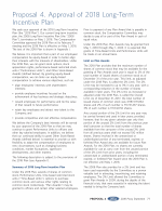 Proposal 4. Approval of the 2018 Long-Term Incentive Plan